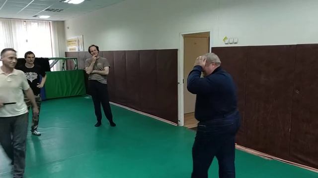 Systema Ryabko Moscow HQ.Тренировка 2017 11 04 нож