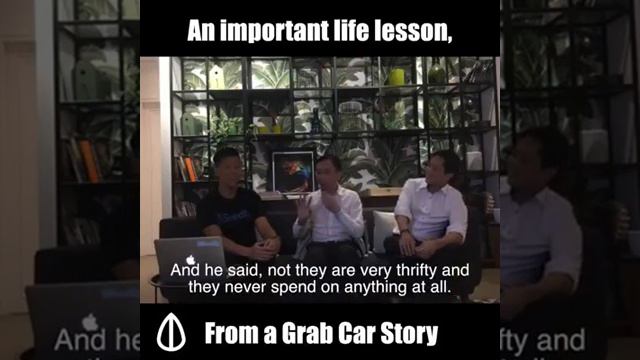 An Important Life Lesson From A Grab Car Lexus Driver