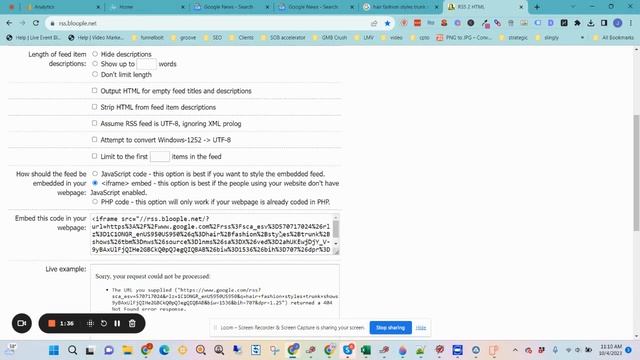 16 Single Page SItes Adding RSS Feeds To The Template Mobi Rise