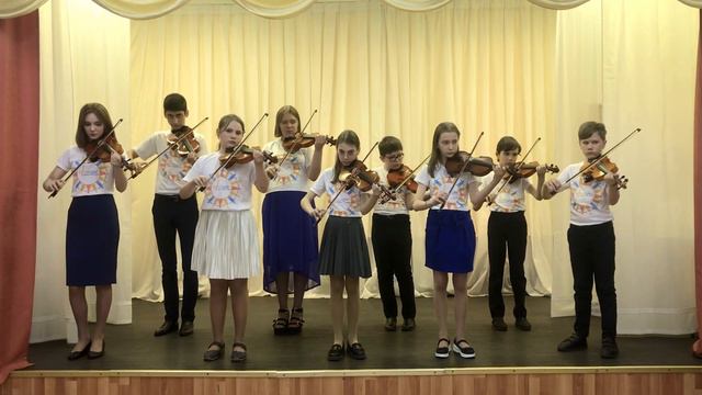 Ансамбль студии фольклорной скрипки «Скальды», «Южный ветер», рук. Н.В.Шиткова