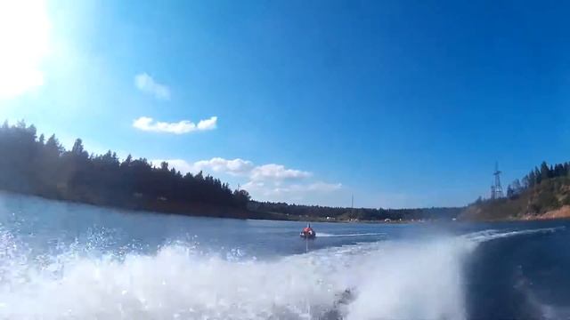 Лето 2016 карьер за Вырой Гидроцикл SEA DOO 215HP