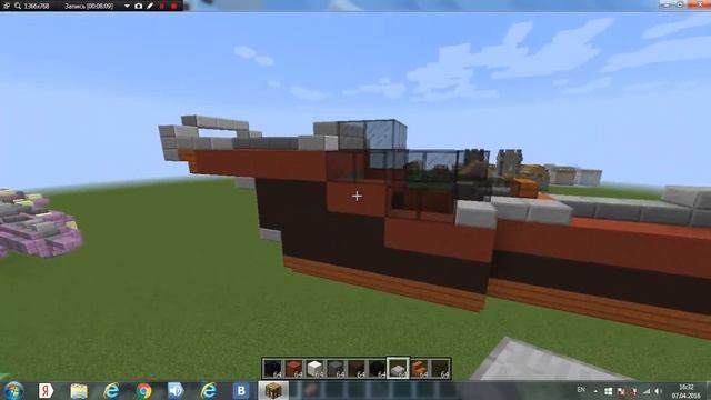 Как построить космический корабль пример 1  Строительный креатив