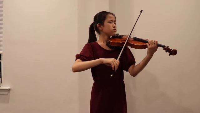 Veracini Sonata In E Minor 1st And 2nd Movements, Played By Nakyung Olivia Lee.