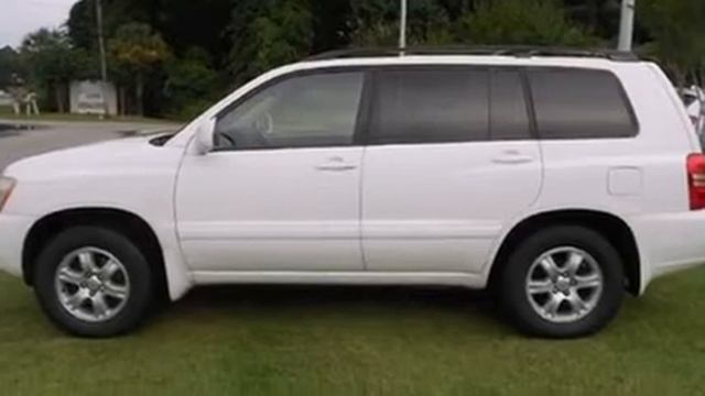 2003 Toyota Highlander Four Wheel Drive