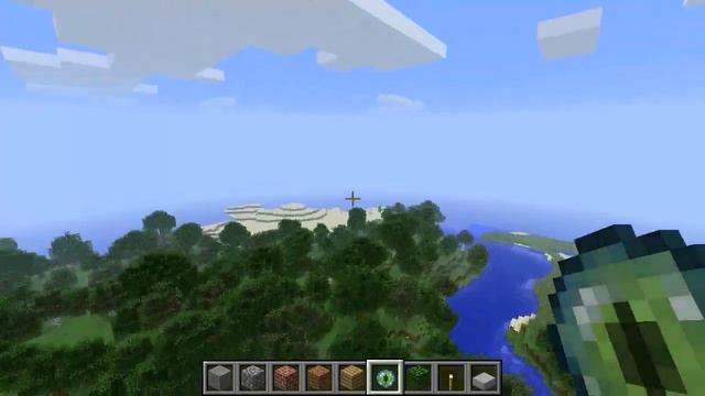 Minecraft Map Seed - Stronghold With End Gate!