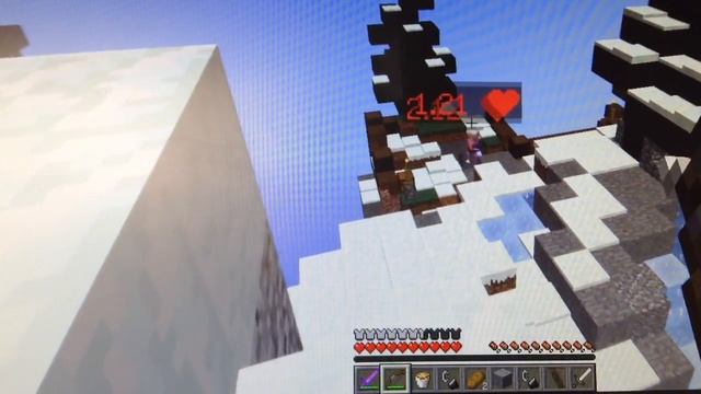 Майнкрафт Sky Wars  быстрое перемещение