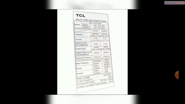 TCL Full DC Inverter AC TAC-18T5-SMT | Features And Detailed Review By Rehan Arshad