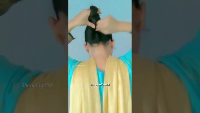 Bun Hack #hairstyles #clutcher #bunhairstyle #shorts