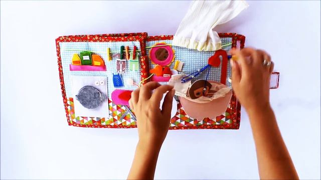 Развивающая книга для Алиссии. Великобритания . Quiet Book (Hand Made)