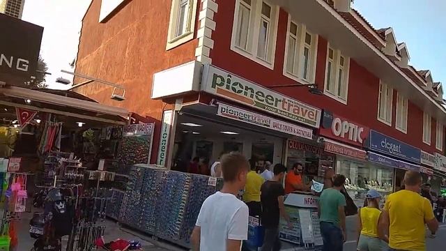 Вечерний Олюдениз. Магазины