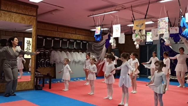 Открытый урок Часть 1 Экзерсис на середине зала.