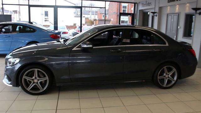 USED MERCEDES-BENZ C CLASS,2.1 C220 BLUETEC AMG LINE 4d 170 BHP