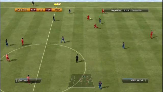 Fifa 2012 карьера продолжение матч барселона-сивелия