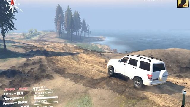 УАЗ Патриот для Spin Tires 03.03.16