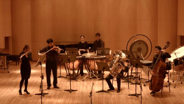 Jin-yang For Flute, Violin, Tuba, Contrabass And Percussions (2016)