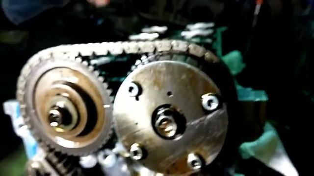 Замена и установка цепи ГРМ