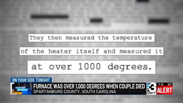 Cover Story: SC Couple Dies, Furnace Was Over 1,000 Degrees