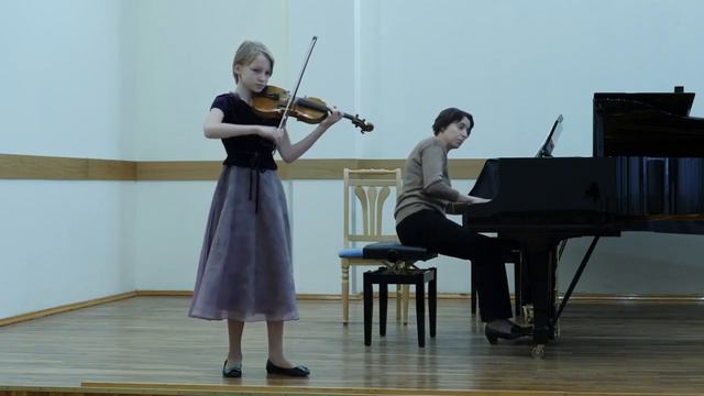 Sofia Yakovleva, 11 Years, ChildrenC, Violin  Charles De Bériot   Violin Concerto 9, II III
