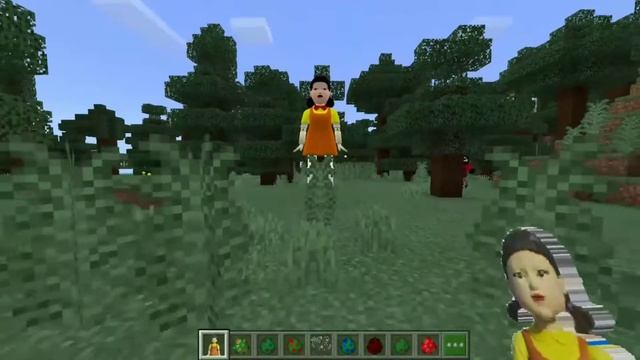 ОБЗОР МОДА НА ИГРУ В КАЛЬМАРА ДЛЯ МАЙНКРАФТ ПЕ!