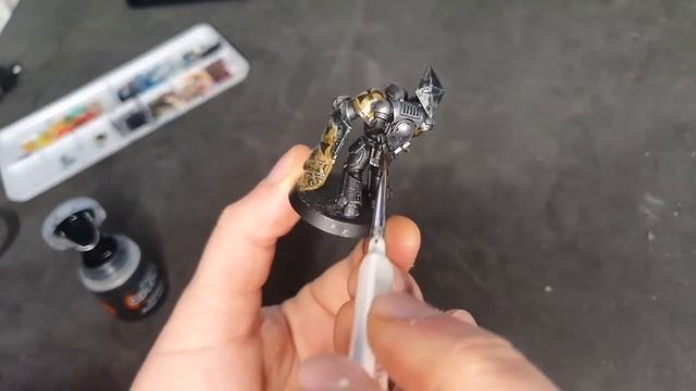 Black Templar - Painting Tutorial,  Quick And Easy Grimdark Spacemarines Guide, Contrast And Washes