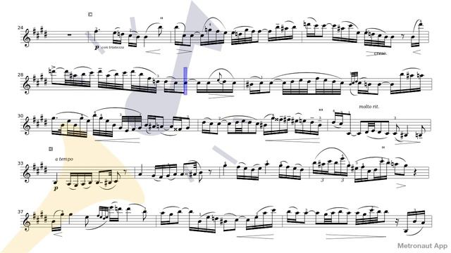 Violin - Wolfgang Amadeus Mozart - Adagio In E Major K.261