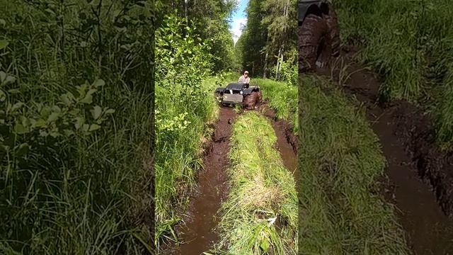 Прорыв в болото на ЗИС 5