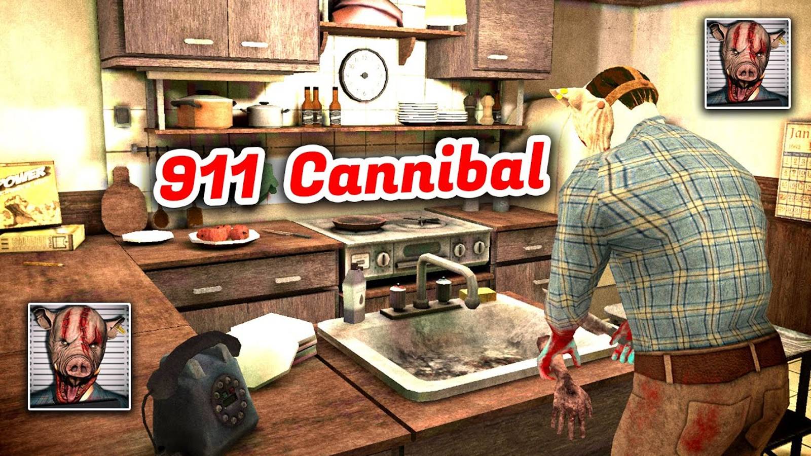 #911:Каннибал 1 часть.