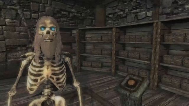[PC/Xbox One] Skyrim Special Edition | Playable Skeleton Race (Fixed Voice Test)