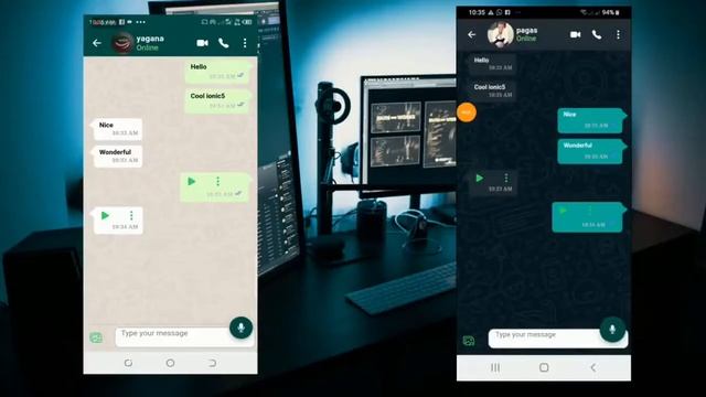 Ionic 5 WhatsApp Clone