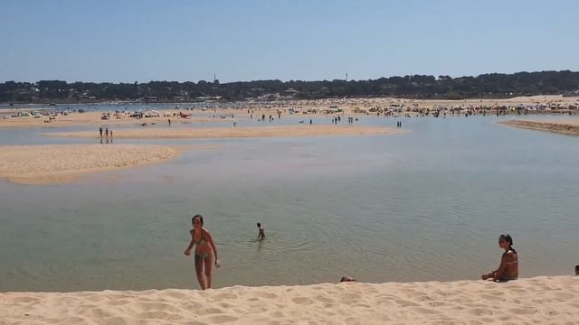 ?Классный пляж недалеко от Лиссабона, Lagoa De Albufeira