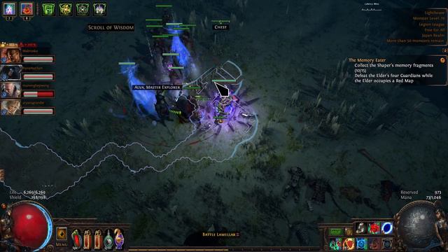Path Of Exile Summoner Witch T9 Lighthouse Normal Map Run W Party