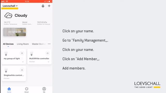 Features In Smart Life App: Add Members To Your Family