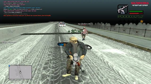 пытаемся разнести мусаров [нет] Malinovka 4 сервер