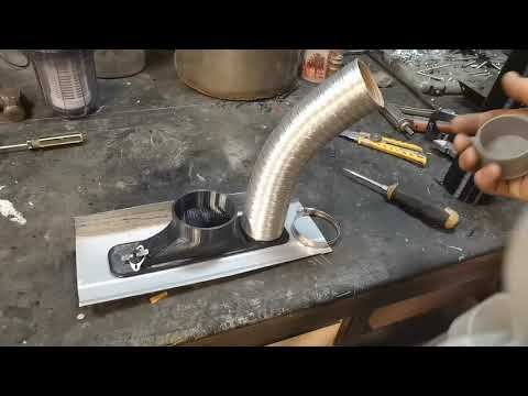 Фланец для установки автономного отопителя  Ниссан Лиф. Nissan Leaf