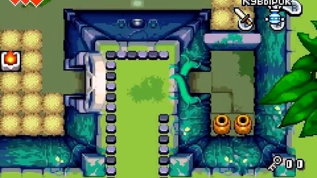 Прохождение Zelda Minish Cap #2 (Лесное Святилище)