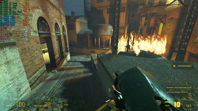 Half-Life Overcharged Mod Ryzen 5 7600x RX 5700 XT Full Hd