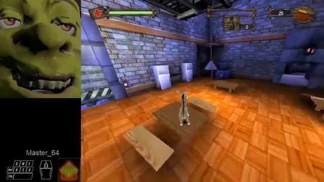 Factory (Donkey) - Shrek 2 (PC) [Any% Beginner's Tutorial {Part 8/16}] [Russian CC]