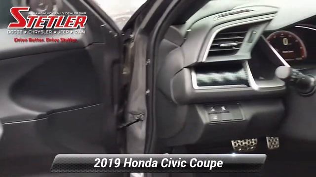 Used 2019 Honda Civic Coupe Sport, York, PA 732310A