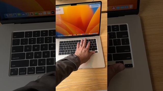 LA NUEVA MACBOOK AIR 15 PULGADAS ME HACE OJITOS!!!! LA AMO!!! #apple #MacBookAir2023