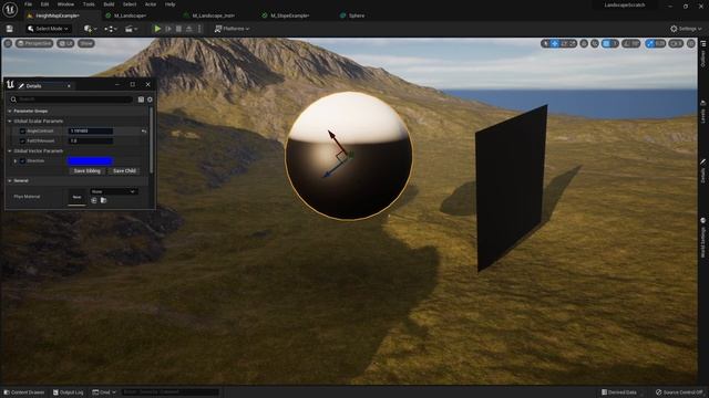 10-3.The Unreal Masterclass AutoMaterial Slope Blending