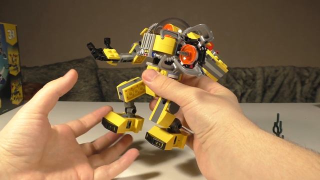 Подводный робот - Lego Creator 31090. Обзор