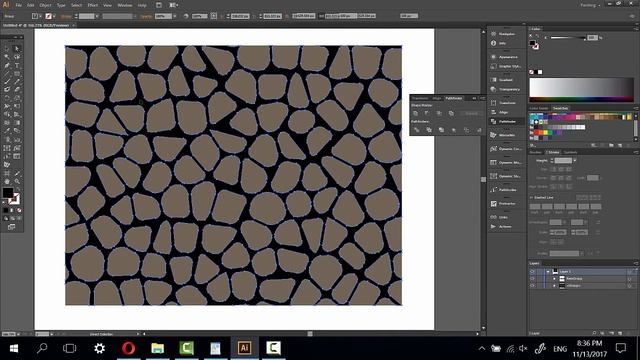 Stone Wall Texture Very Quick - Adobe Illustrator Tutorial.
