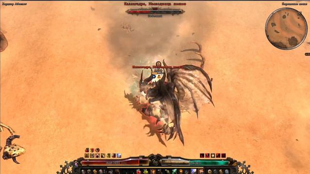 Лучший билд для хардкора Vs Каллагадра, страж дикость физический урон, Grim Dawn