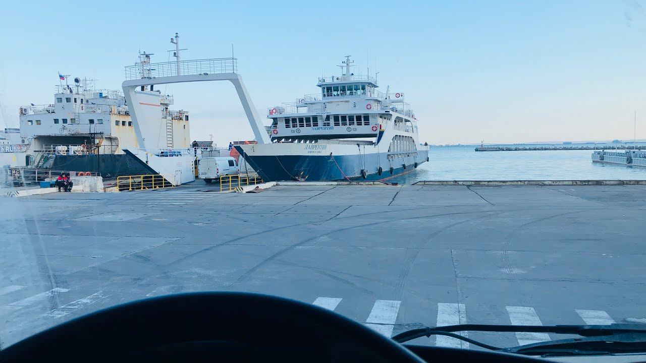 С негабаритов в Крым на пароме.