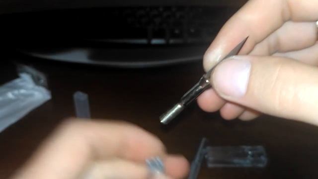 нож скальпель со сменными 11 лезвиями  knife  scalpel с ALIEXPRESS  КИТАЙ ВЕЛИК