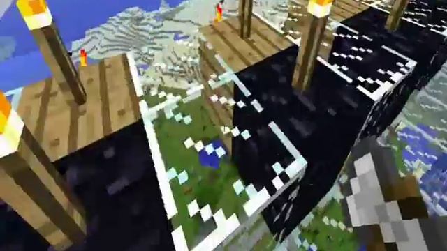 Моя смотровая башня в Minecraft