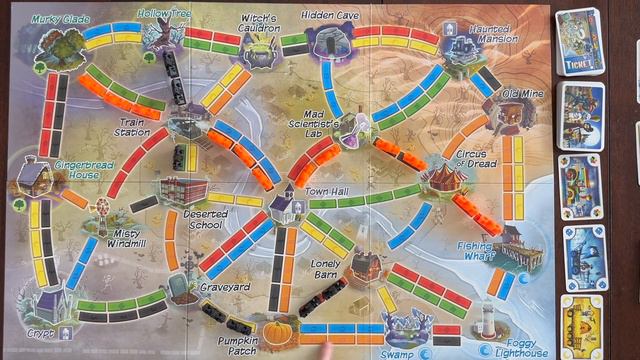 Ticket To Ride Ghost Train | Playthrough & Teach