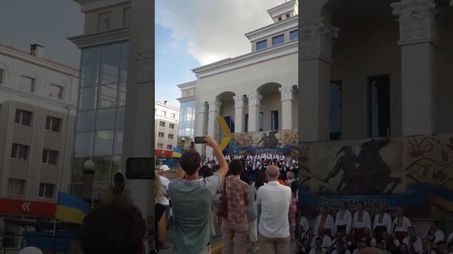 День конституции 2019, херсон, праздник, бандура, козак, песня