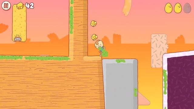 Eggggg: The Platform Puker Gameplay - Level 2