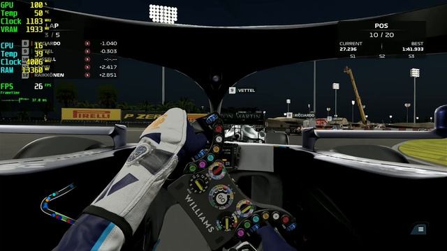 F1 2021 RX 550 - 1080p Low,